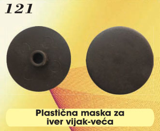 Plastična maska za iver vijak - veća