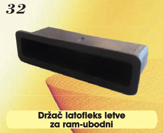 Držač latofleks letve za ram - ubodni