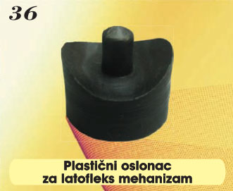 Plastični oslonac za latofleks mehanizam