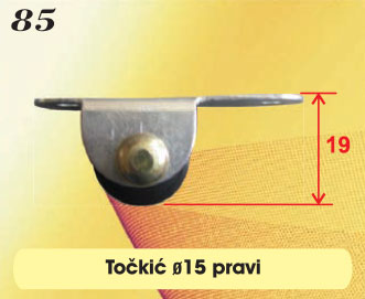 Točkić ø15 pravi