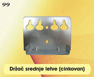 Držač srednje letve (cinkovan)